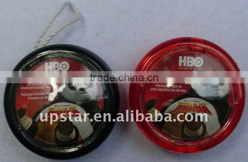 promotional yo yo/jojo/yo-yo best price for printing logos which is an interesting toys