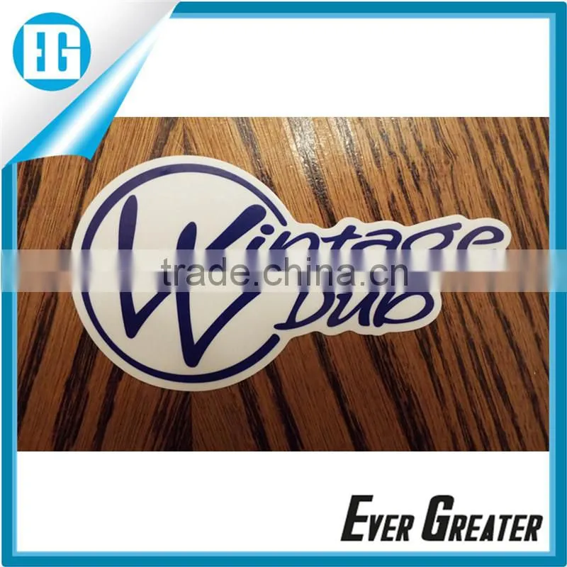 Diecut Label VINYL STICKER plotter stickers custom clear sticker