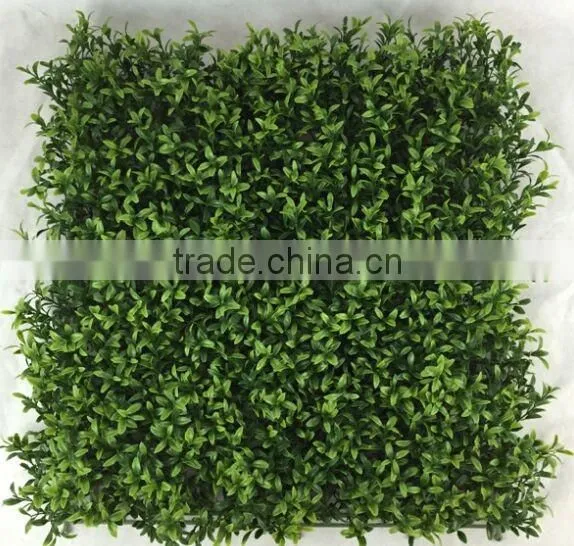 Factory wholesale artificial boxwood mat for outdise use boxwood panels