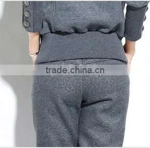 New autumn trainging tracking suit, jogging suit for women men