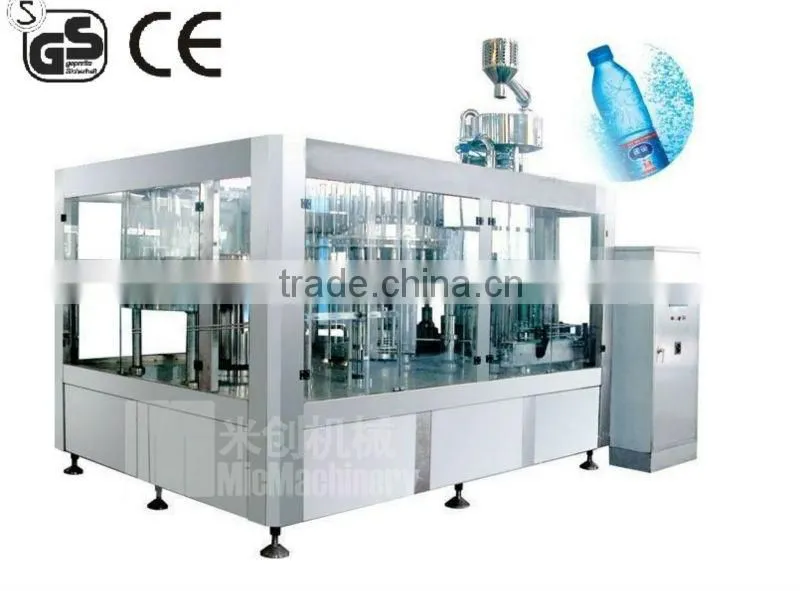 MIC-8-8-3 Mineral water production line mineral water production plant 1000-2000bph