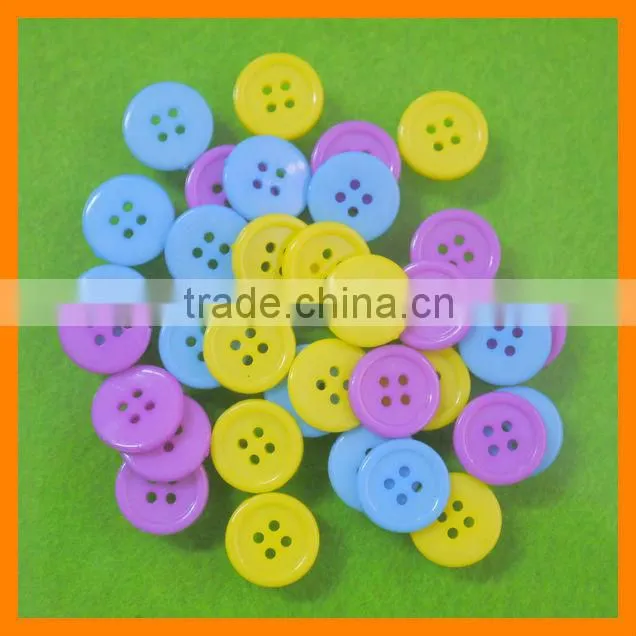 Popular Plastic Round Button