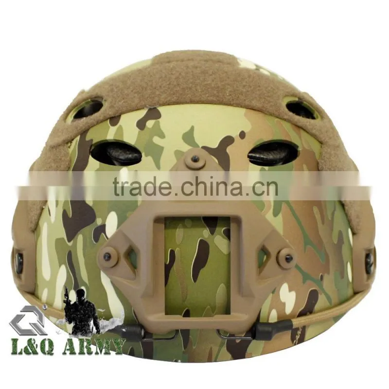 Airsoft FAST Carbon Style Helmet Camo
