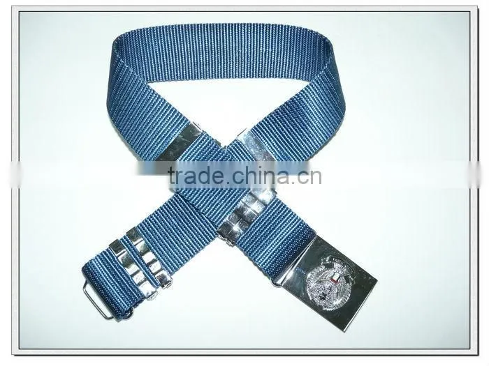 57mm wide military nylon belt,military webbing belt buckle