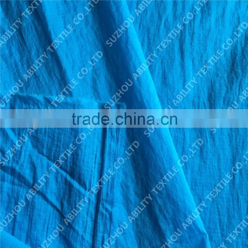 Crinkle Nylon Fabric/100% Nylon Fabric/Nylon Crinkle Fabric
