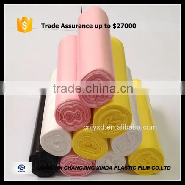 Direct factory gabage plastic bags trash bag on roll
