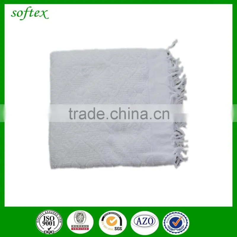 China supply white custom hajj ihram ehram towel set
