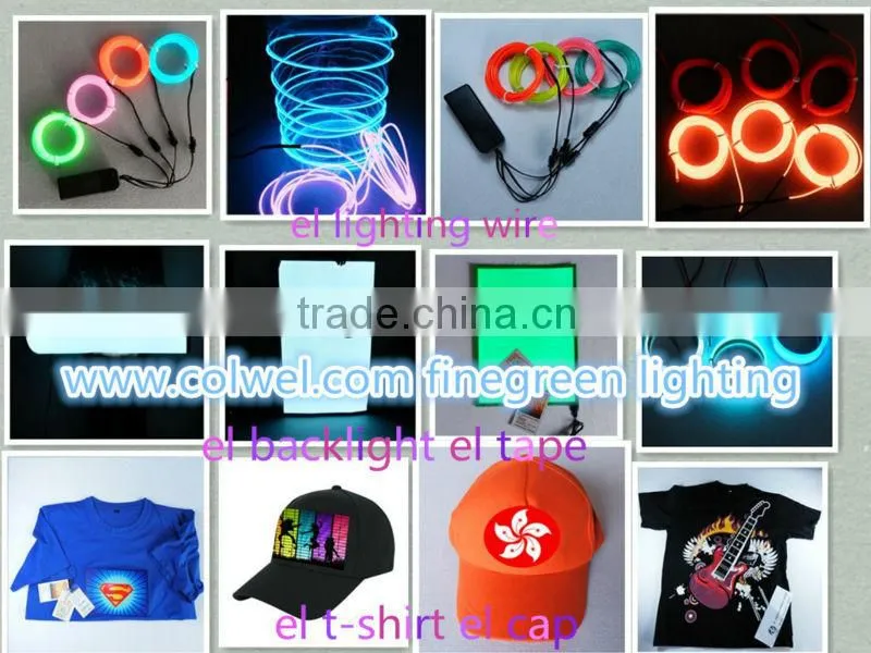 New style sound active flashing equalizer el car sticker ,customing your own design