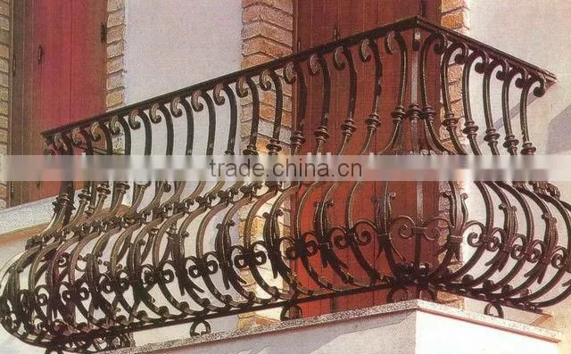top-selling modern wrought iron grill for balcony