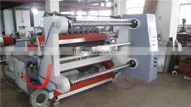 Aluminum foil tape/kraft paper tape/double-sided tape/EVA foam/PVC/OPP/PET slitting machine, roll material slitter