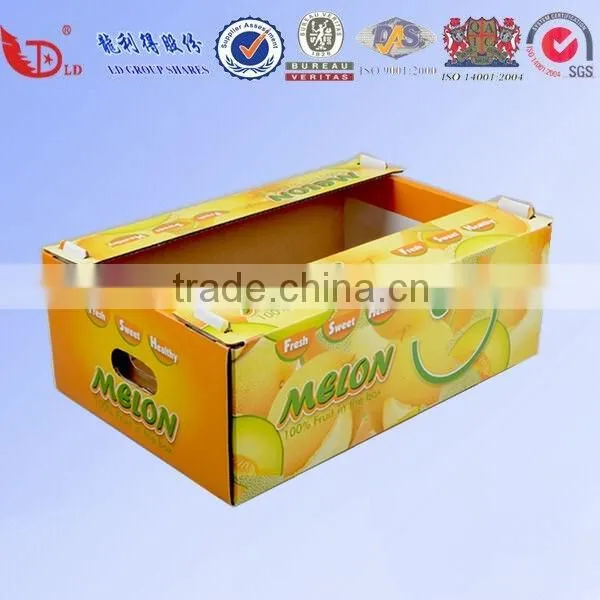 Popular Fruit Box For Melon fruit packing boxes