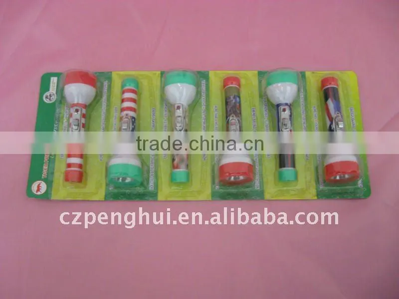 Hot selling waterproof mini plastic led flashlight
