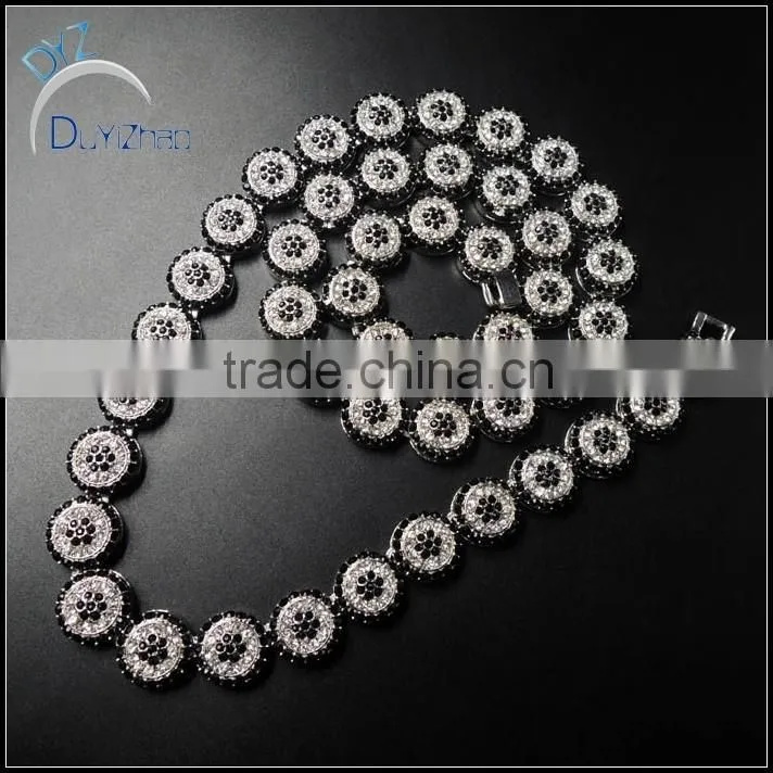 high quality hip hop heavy diamond necklace, hip hop mens necklace