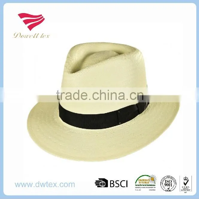 Wholesale OEM Promotion Federa Paper Straw Weaving Hat