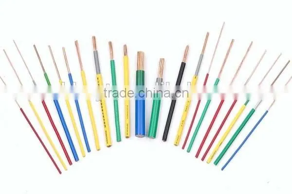 Solid Single-Core Copper/ PVC Insulated Wire (BV)