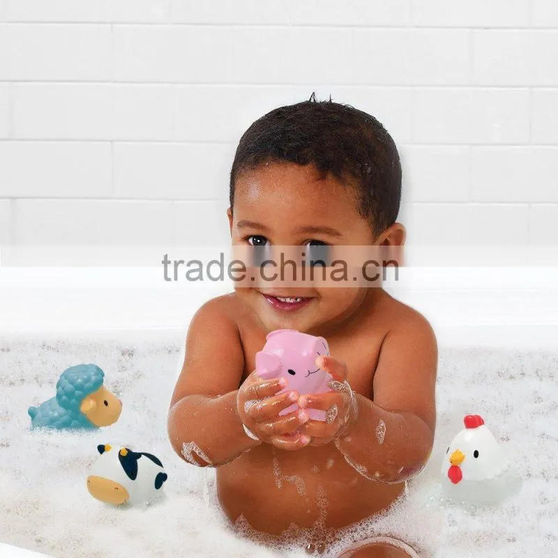 Phthalate Free Penguin Bath Toy for Baby