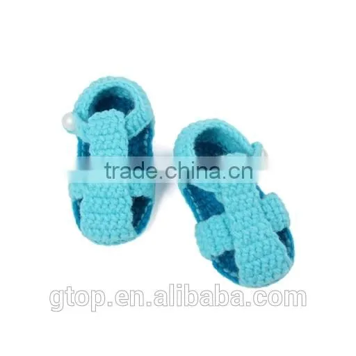 Wholesale Baby Handmade Crochet Shoes Supplier for 1-10 months old S-0038