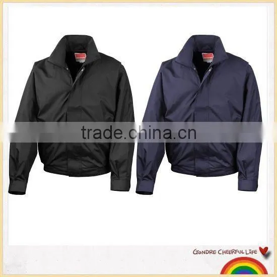 Waterproof leisure mens rain jacket