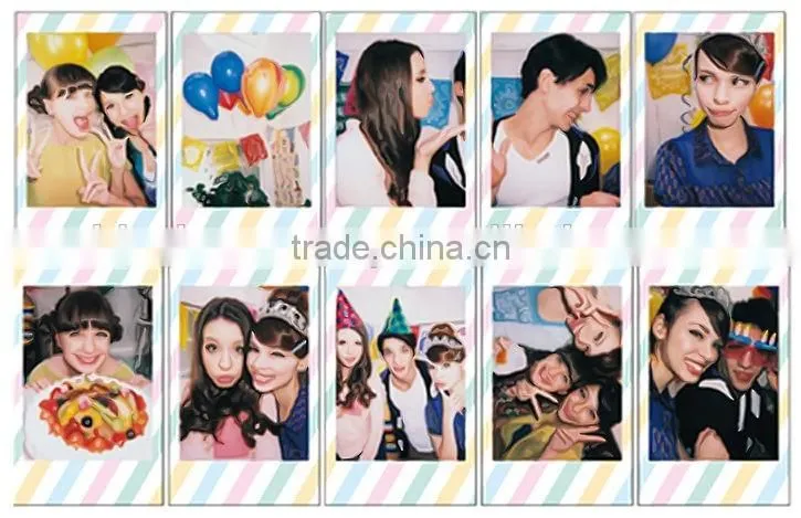 Brand New FUJI Fujifilm Instax Mini Stripe Instant Photo Film 10sheets for Mini7s/8/25/50/90, Sp-1