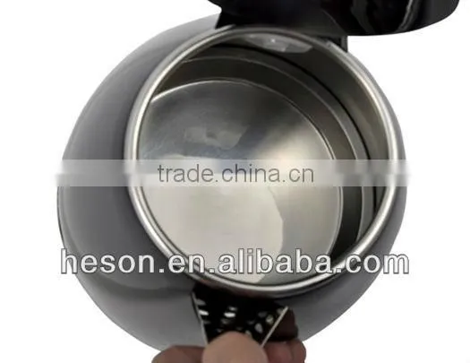 Plastic Electric Water Kettle (stainless steel inside)1.2L,european electrical supplies