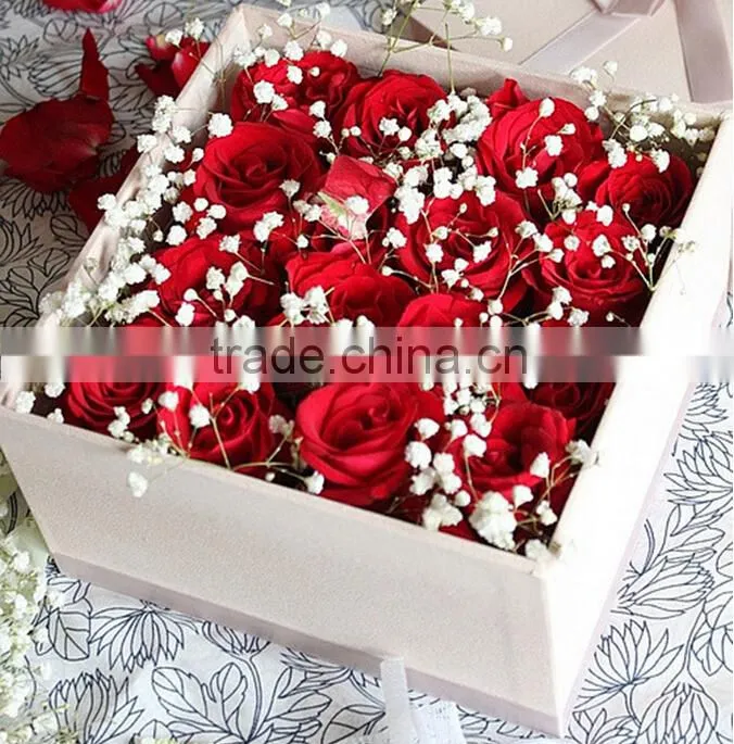 2016 Luxury paper wedding flower gift box packaging