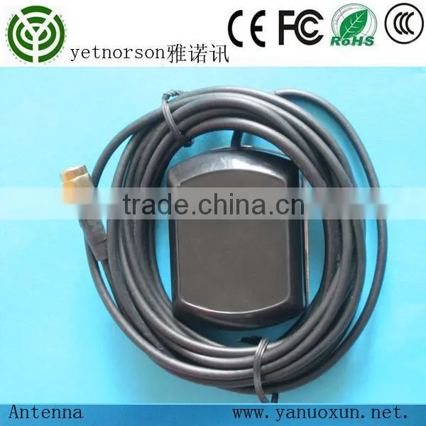High gain 28dB 1575.42mhz gps antenna with waterproof material
