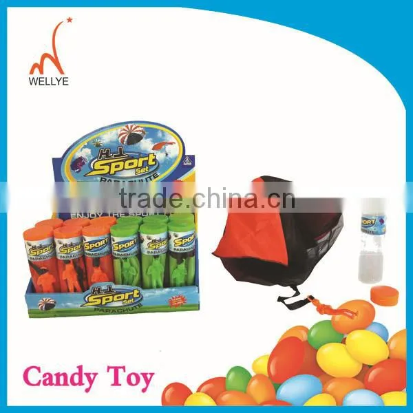 mini plastic promotion toy bear candy toy