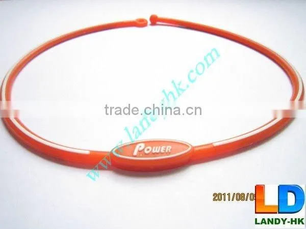 Silicone Power Energy Balance Necklace, Fatigue Release