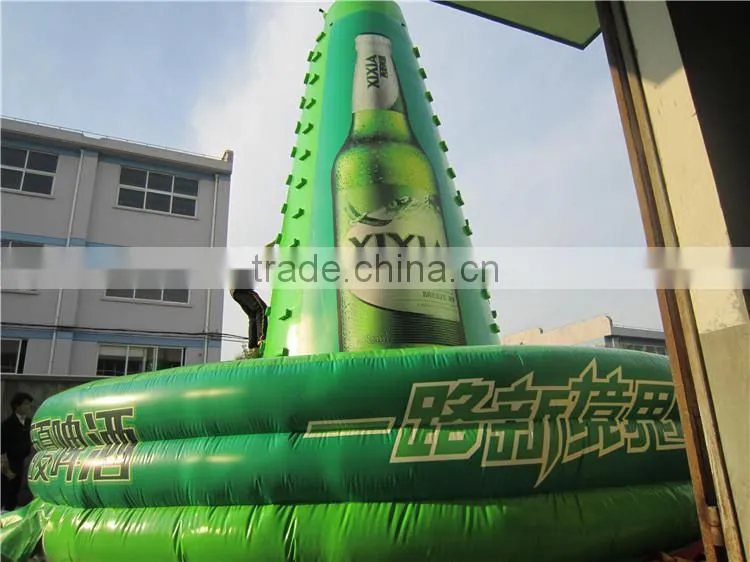 commercial grade inflatable rock climbing wall with high quality