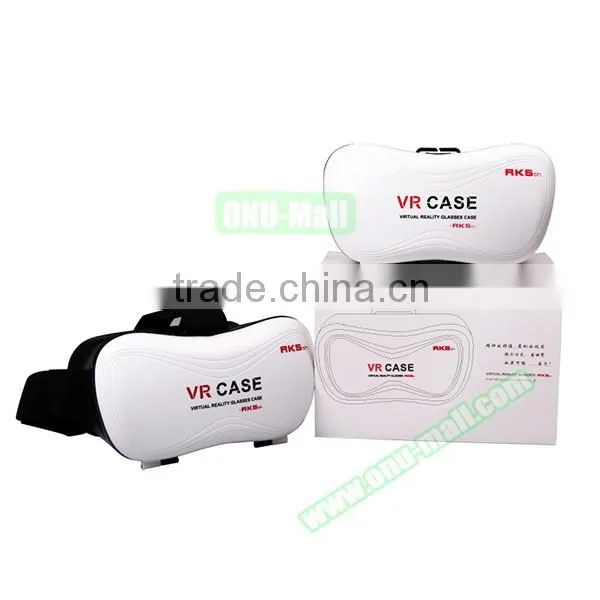 Superior VR 3D BOX Glasses Headset for 3.5 inch - 6.0 inch Smartphones with Remote Controlle