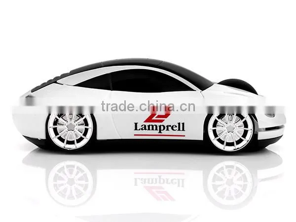 wheeled scroll vehicle shaped wireless mouse