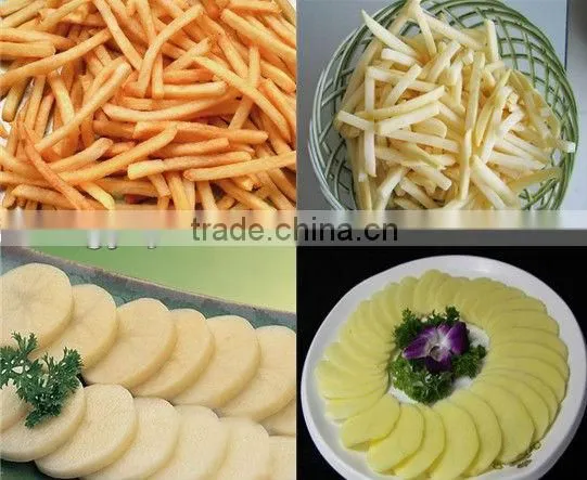 Automatic potato chips making machine/potato slicer