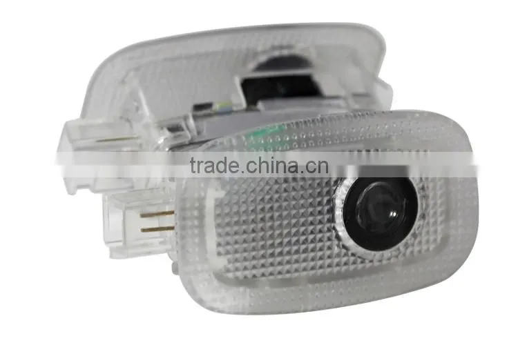 3D Led Car Door Logo Light 12V Interior Dome Lamp Easy Installation for W221 2006-2013