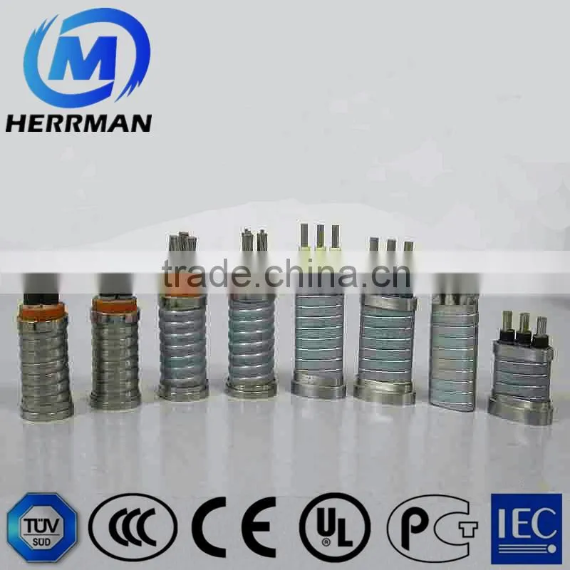 Alumium Alloy Conductor Alumium Alloy Tape Armoured Submersible Cable
