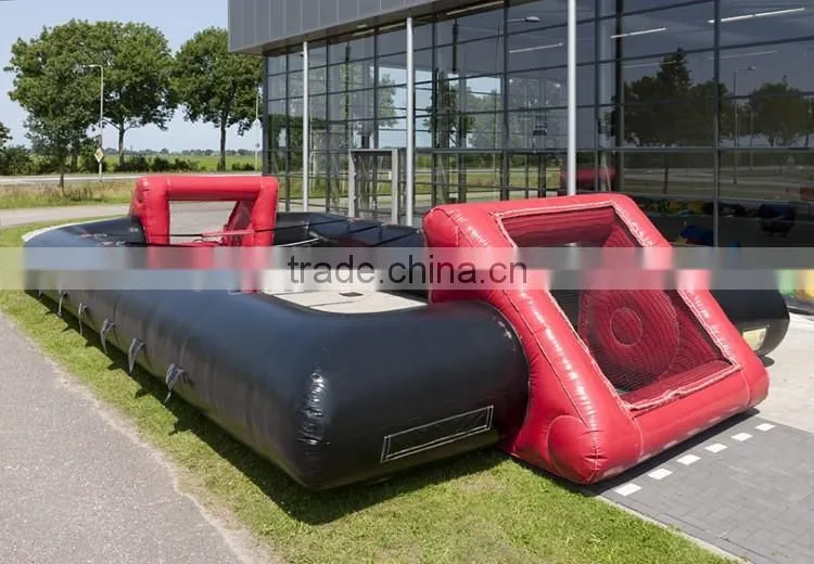commercial cheap inflatable human table soccer for sale