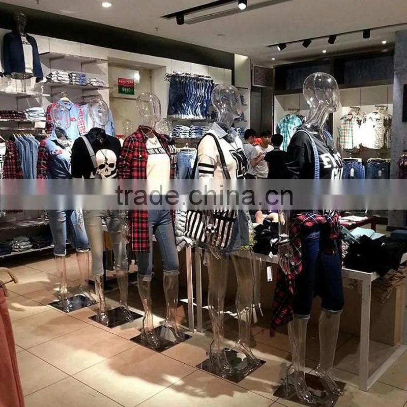 PC mannequin plastic mannequin transparent mannequin female mannequin