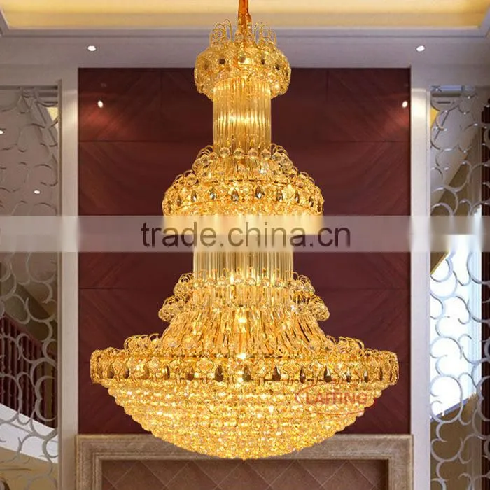 Elegant modern crystal big chandelier