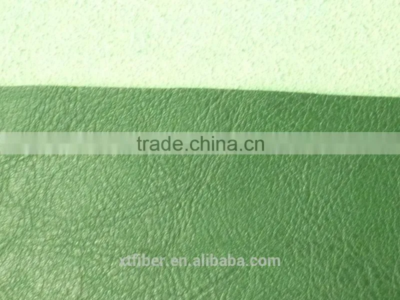 Twotone pu microfiber leather for shoes