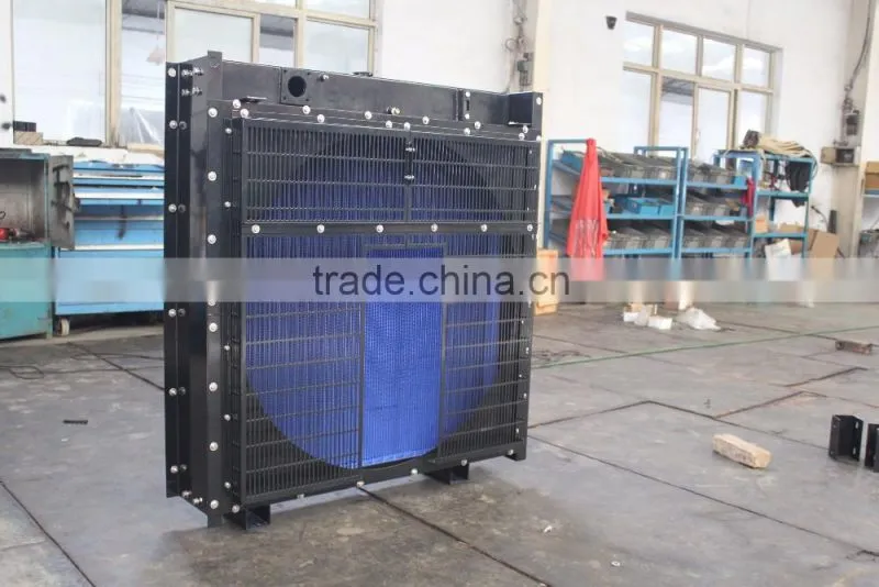 Copper Diesel Generator Radiator For Caterpillar 3406 Engine