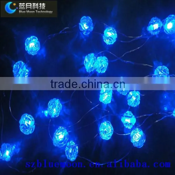 2M 20L battery operated ribbon string lights