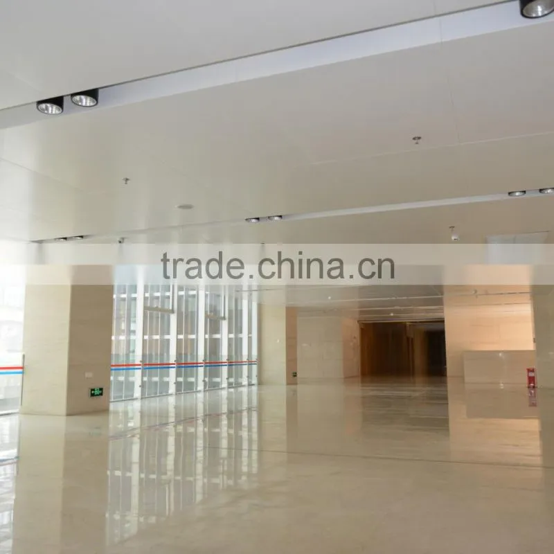 600 * 600 Suspended Metal Tile Ceiling Aluminum Ceiling board Lay In Ceiling