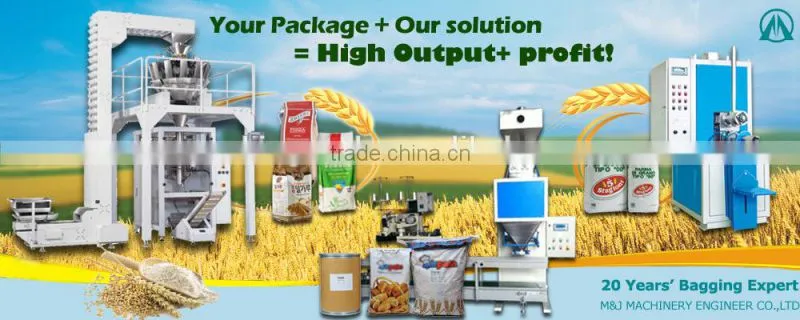 flour bagging machine robotic palletizer