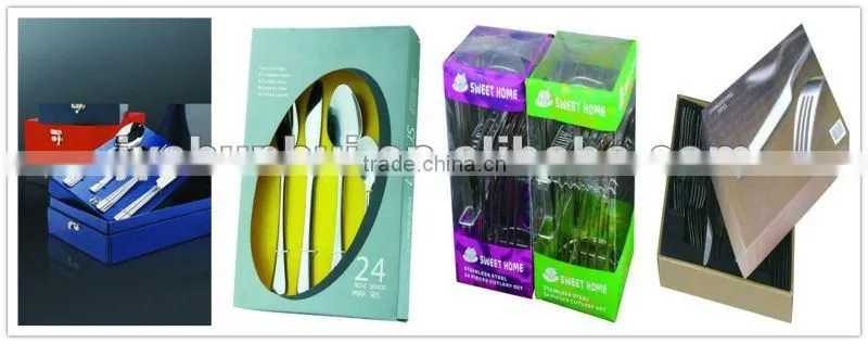 Western design for stainless steel 18/10 flatware
