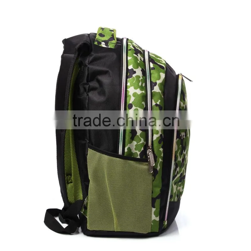 School Supply Promotional Backpack Military School Bag