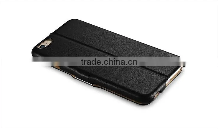 genuine leather wallet case for iPhone 6 5.5 inch