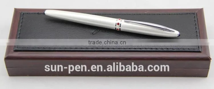 pen with wooden box for business gift