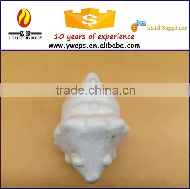 Yiwu wholesale styrofoam animal mold of mini plastic dinosaur for children DIY toy