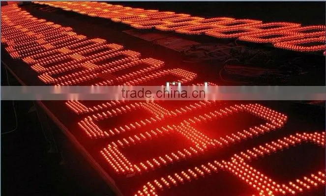 10 inches Outdoor WATERPROOF 7 segment led display 4 digit