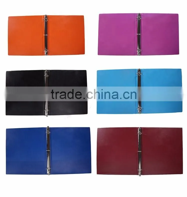customized A4 A5 PVC planner ring binder