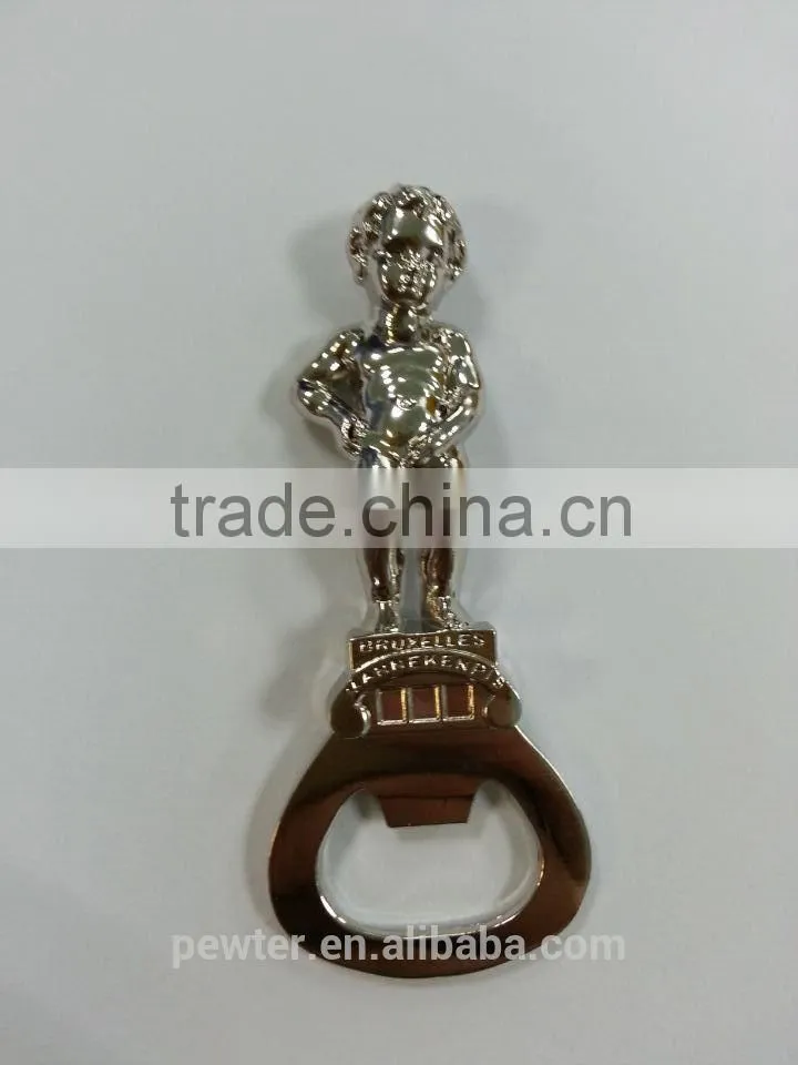 Brussels manneken keyring opener statue gift